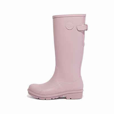 Pink Women's Fitflop WONDERWELLY Tall Rain Boots | BK2413065