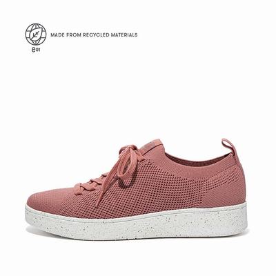 Rose Women's Fitflop RALLY E01 Multi-Knit Sneakers | LU6523708