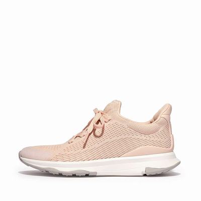 Rose Women's Fitflop VITAMIN FFX Knit Sports Sneakers | AE7958461