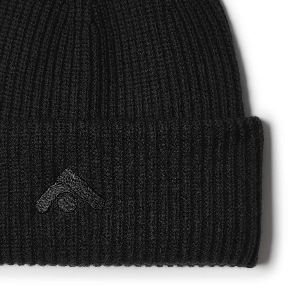 Black Women's Fitflop BASIC THREADS Merino Wool Knit Beanie | IA8206341