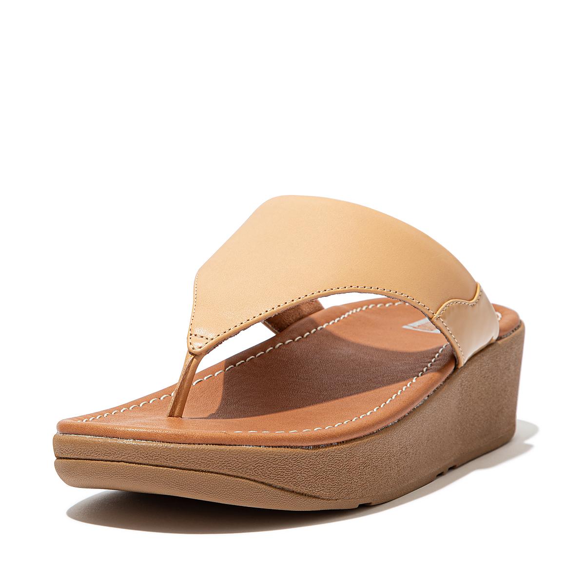 Brown Women's Fitflop MYLA Toe-Post Sandals | UK8214379