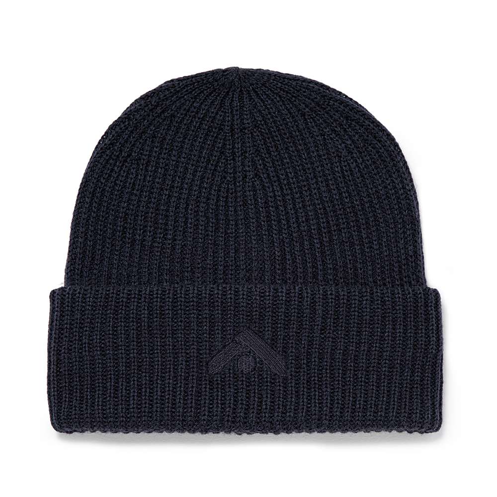 Navy Women's Fitflop BASIC THREADS Merino Wool Knit Beanie | YI5398247