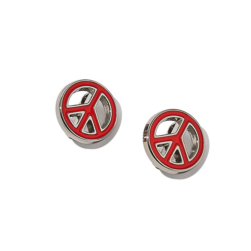 Orange Women\'s Fitflop IQUSHION Charms Peace Sign Resin Charms 2 Pack | VF5628947